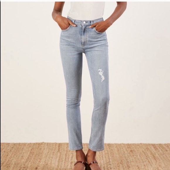 Reformation Hepburn high skinny jeans Sz 29 - Picture 2 of 6